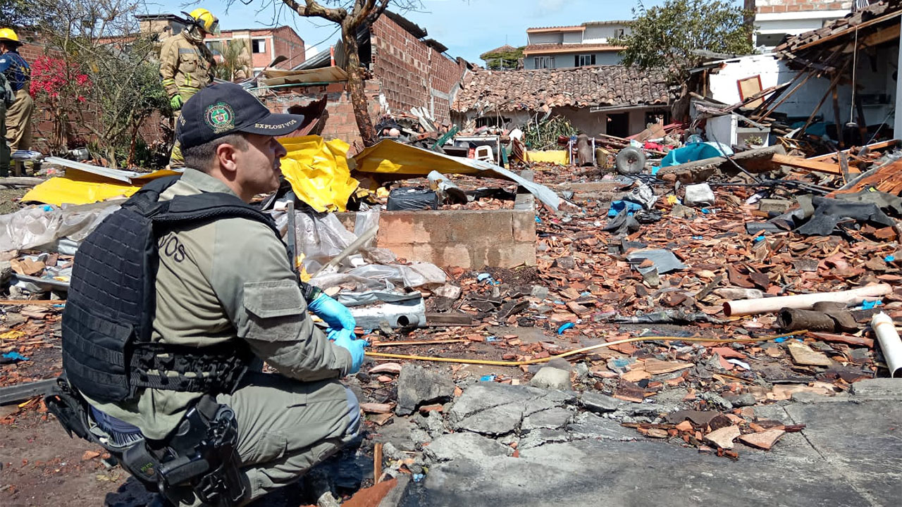 Reporte de las autoridades por explosión en Rionegro