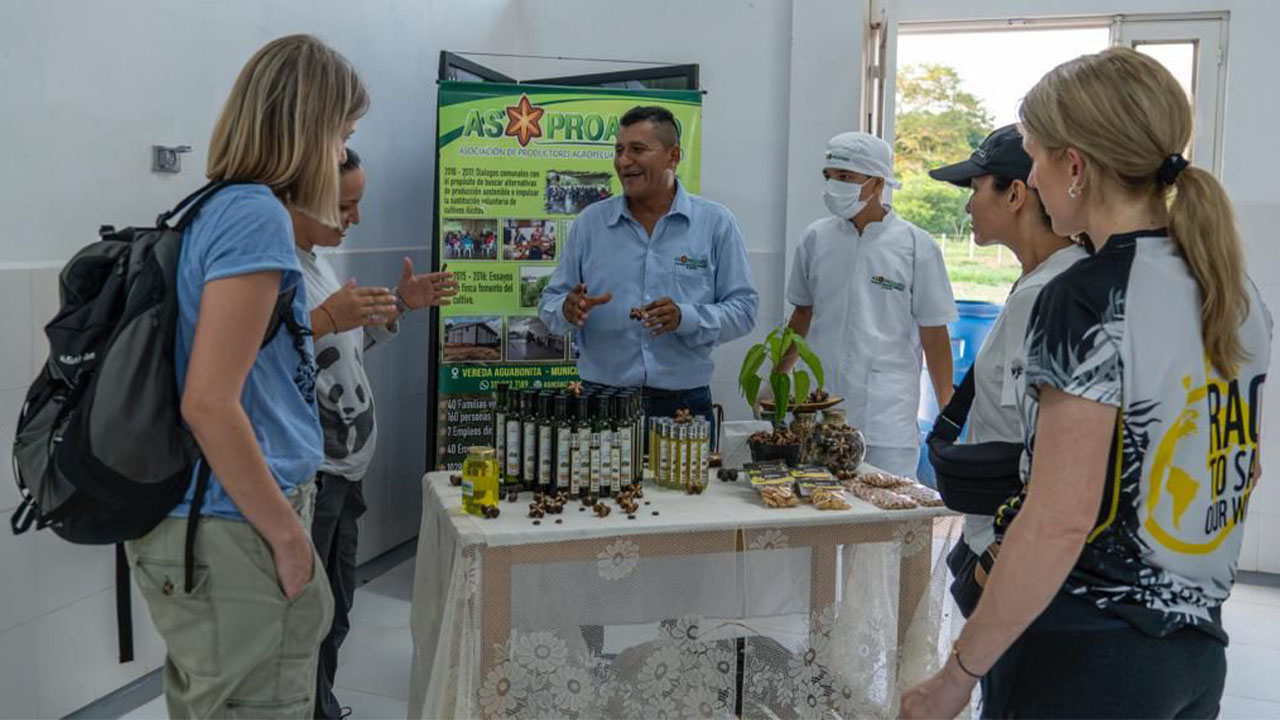 Ellie Goulding, cantante británica visitó el Amazonas