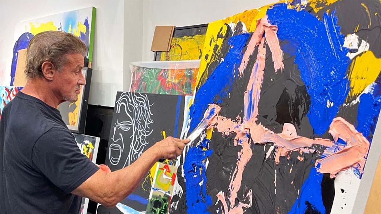 Stallone, Depp, Hopkins y Franco famosos pintores Hollywood que son reconocidos por galerías en el mundo.