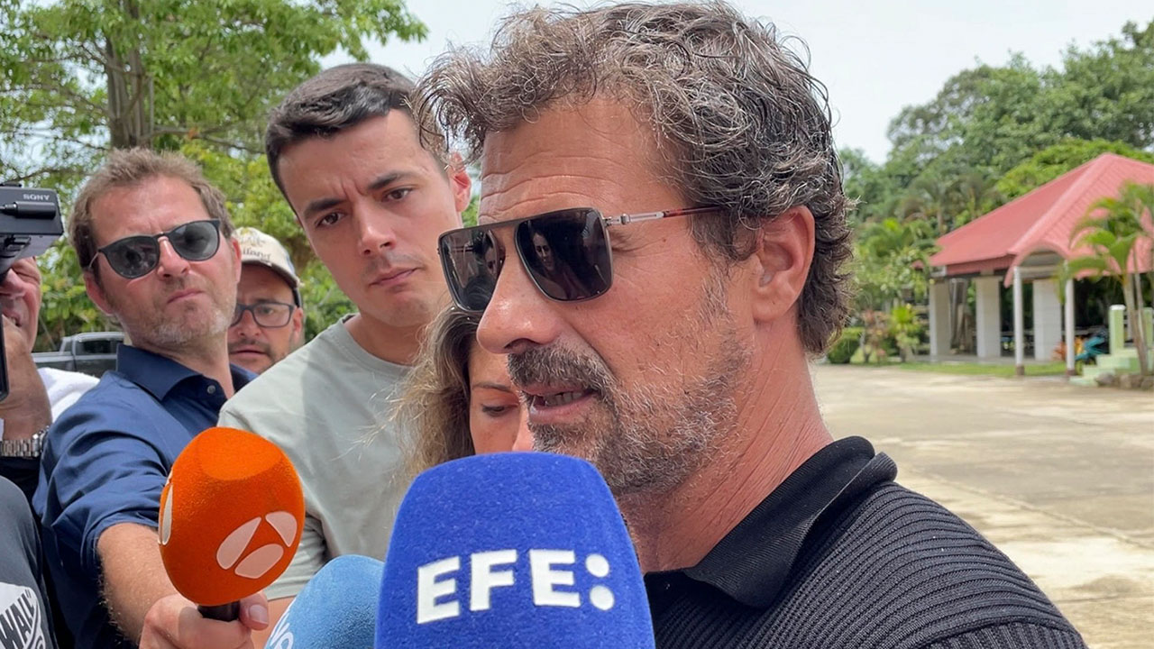 El actor Rodolfo Sancho visita por primera vez en prisión a su hijo Daniel Sancho