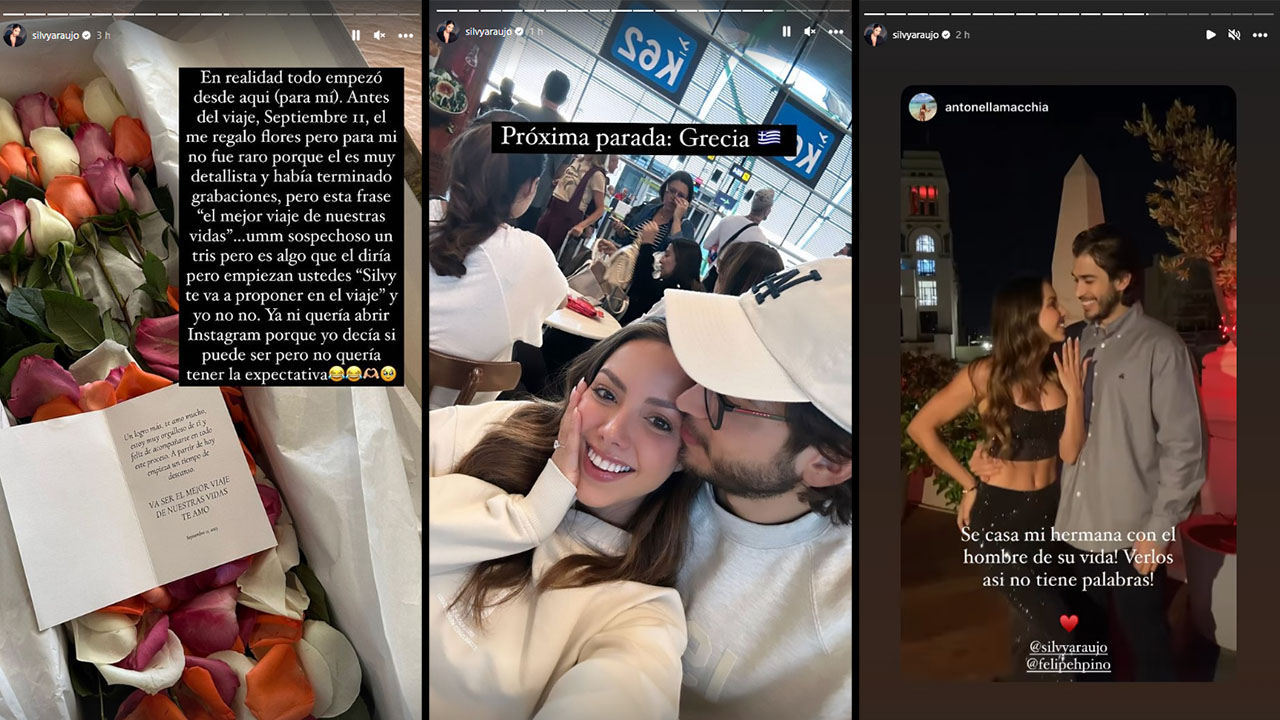 Influencer Silvana Araujo le dijo 'Sí, acepto' a su novio