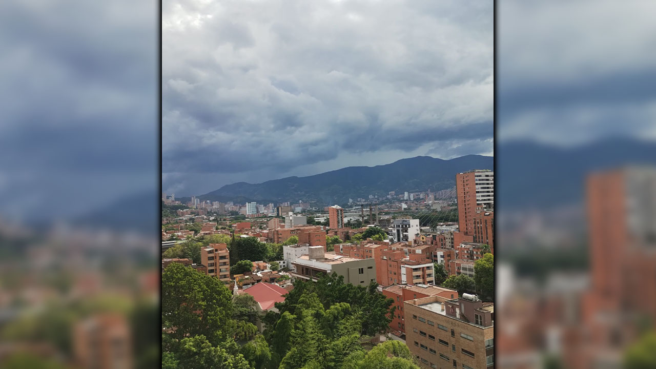 Qué aguacero cae sobre el municipio de Caldas