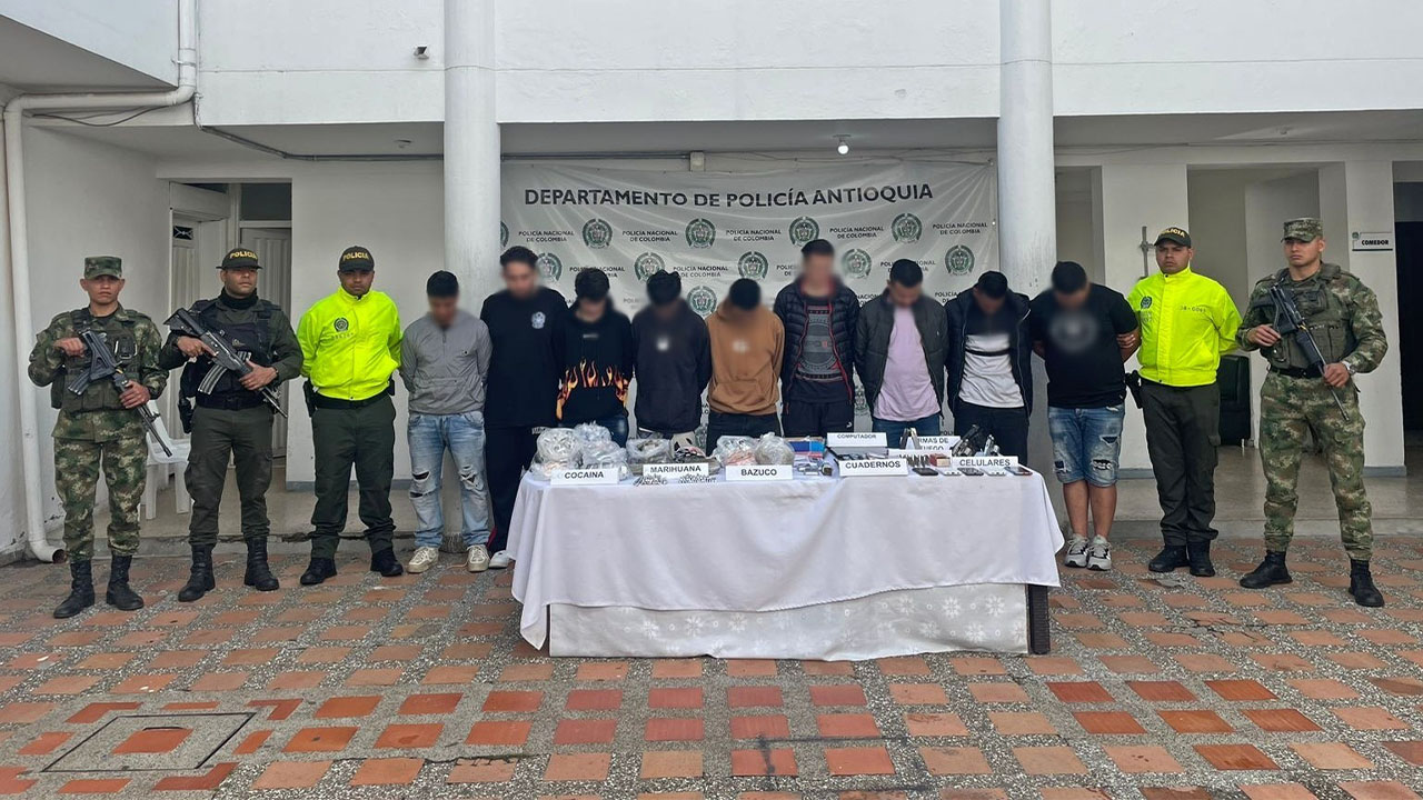Golpe contra “El Mesa y su Tejido Delictivo" en Marinilla y Rionegro