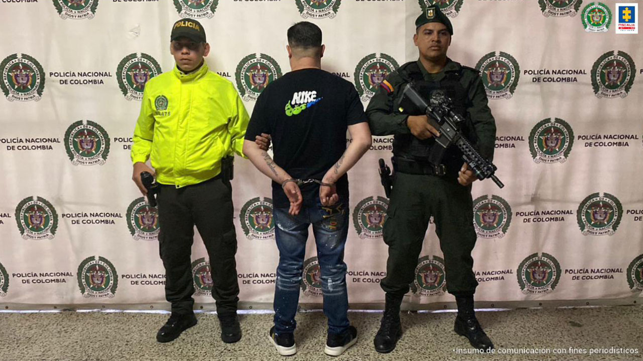 VIDEO: A prisión alias ‘Peluca’, considerado el ‘Rey del Tusi’ en Antioquia