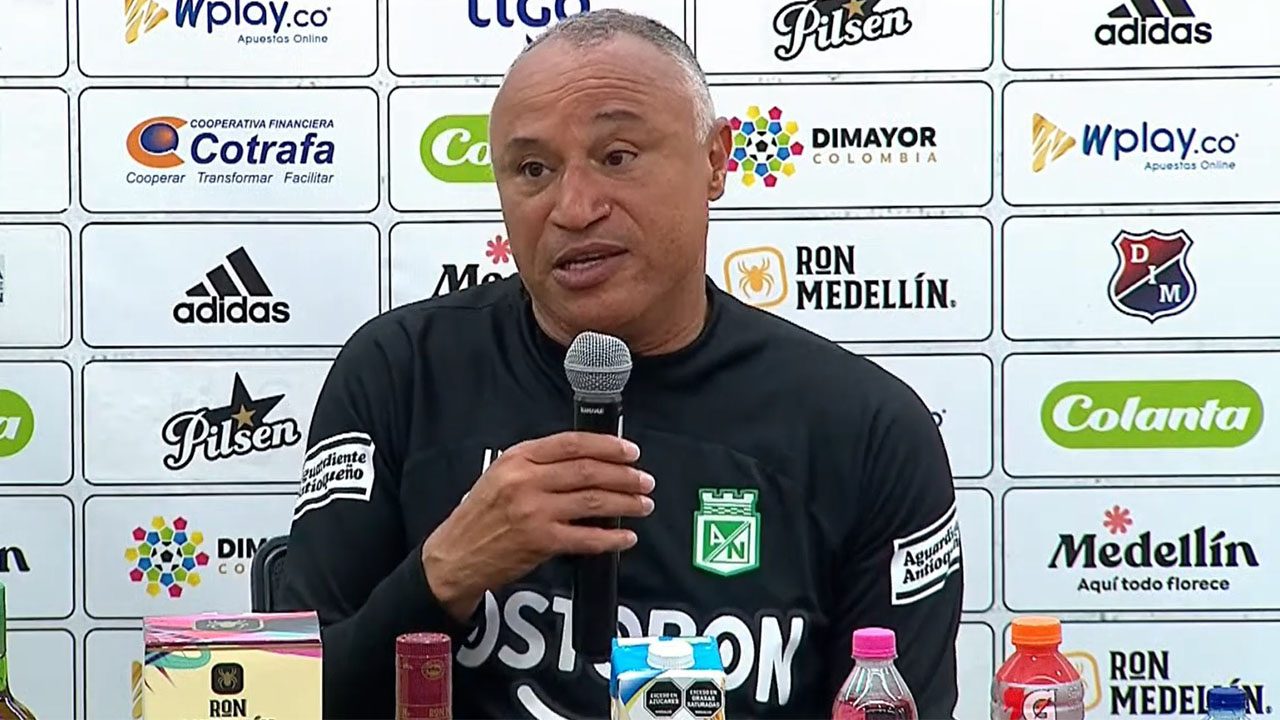 El técnico de Atlético Nacional habló del clásico
