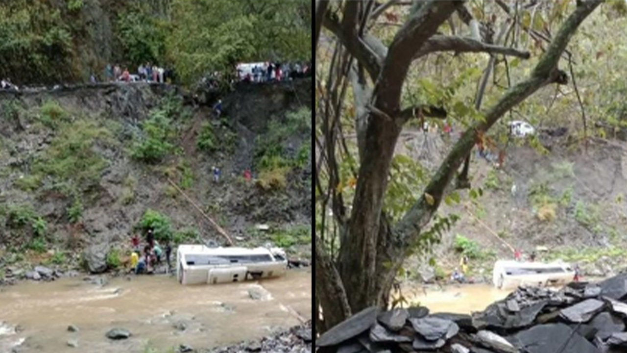 Bus se salió de la carretera y cayó al río Dagua, hay varios heridos