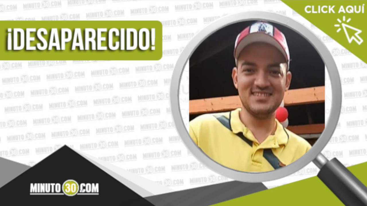 Buscan a Wiliam David Pérez Rueda