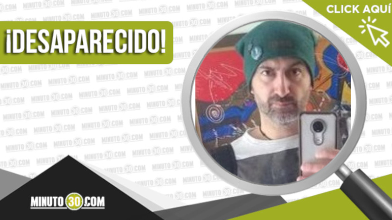Jairo Andrés Arias Soto de 43 años está desaparecido
