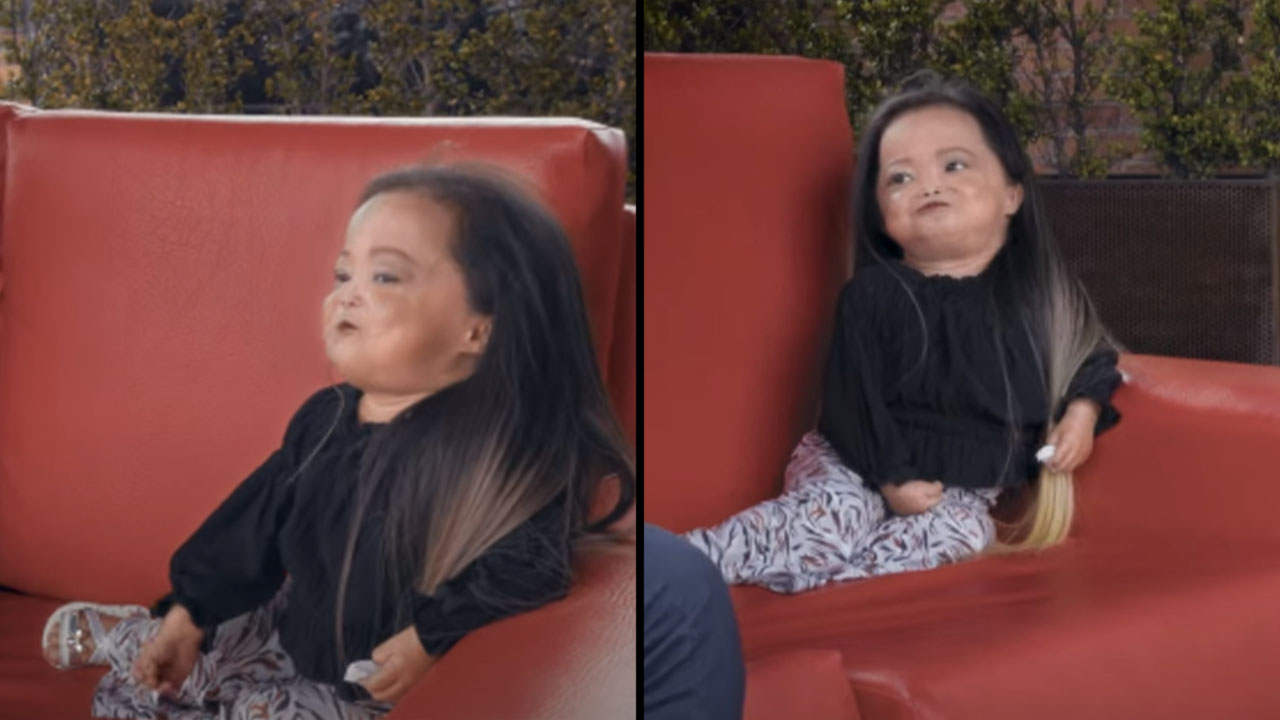 Diana Morena es la mujer más pequeña de Colombia