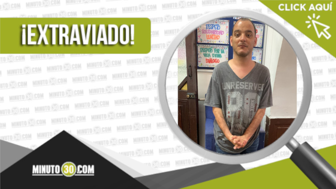 ¿Lo reconoce? Esta persona está extraviada en Medellín