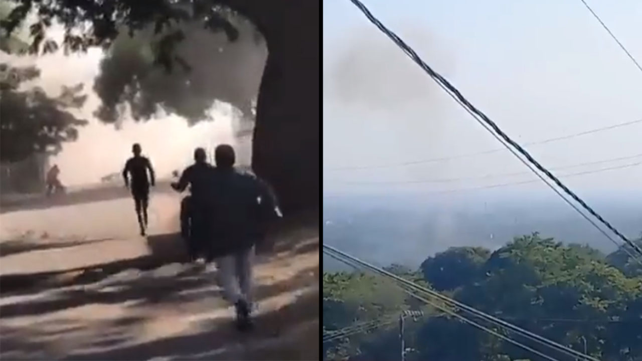 Explosión de un carro bomba en las estación de Policía, Jamundí