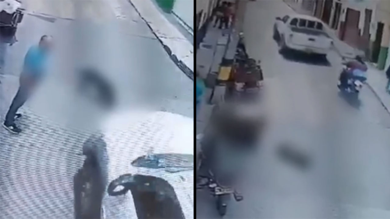 Investigan caso de camioneta que atropelló y mató a un perrito en Sonsón