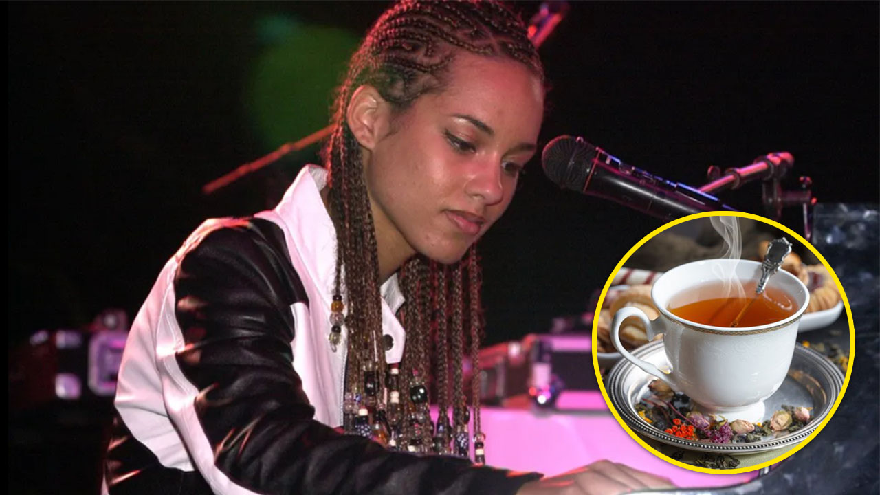 La cantante Alicia Keys registra marca para Té "Alicia Teas"