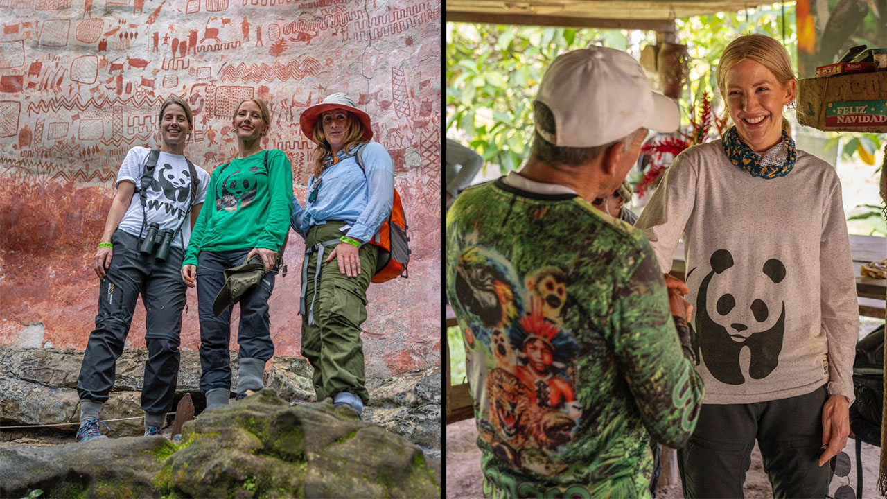 Ellie Goulding, cantante británica visitó el Amazonas