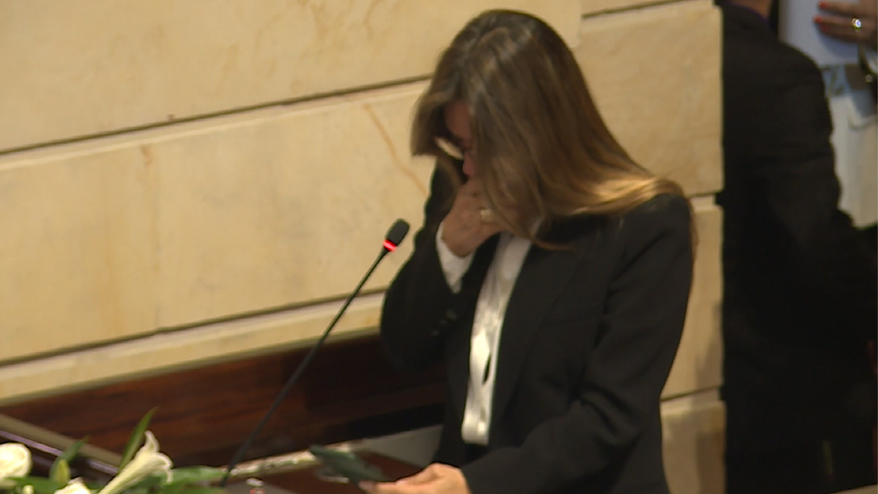 Lina Botero: se cumplió deseo de mi papá, estar en su tierra natal