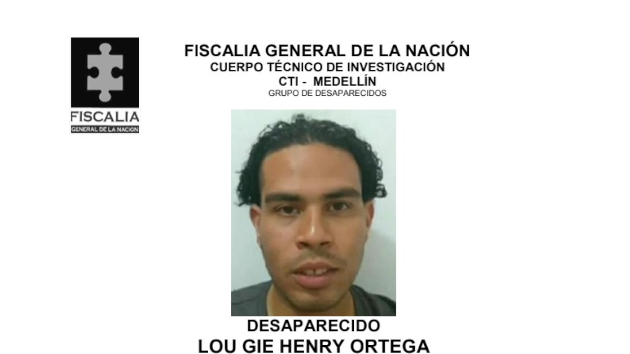 Lou Gie Henry Ortega está desaparecido, buscan desde el 8 de agosto de 2023