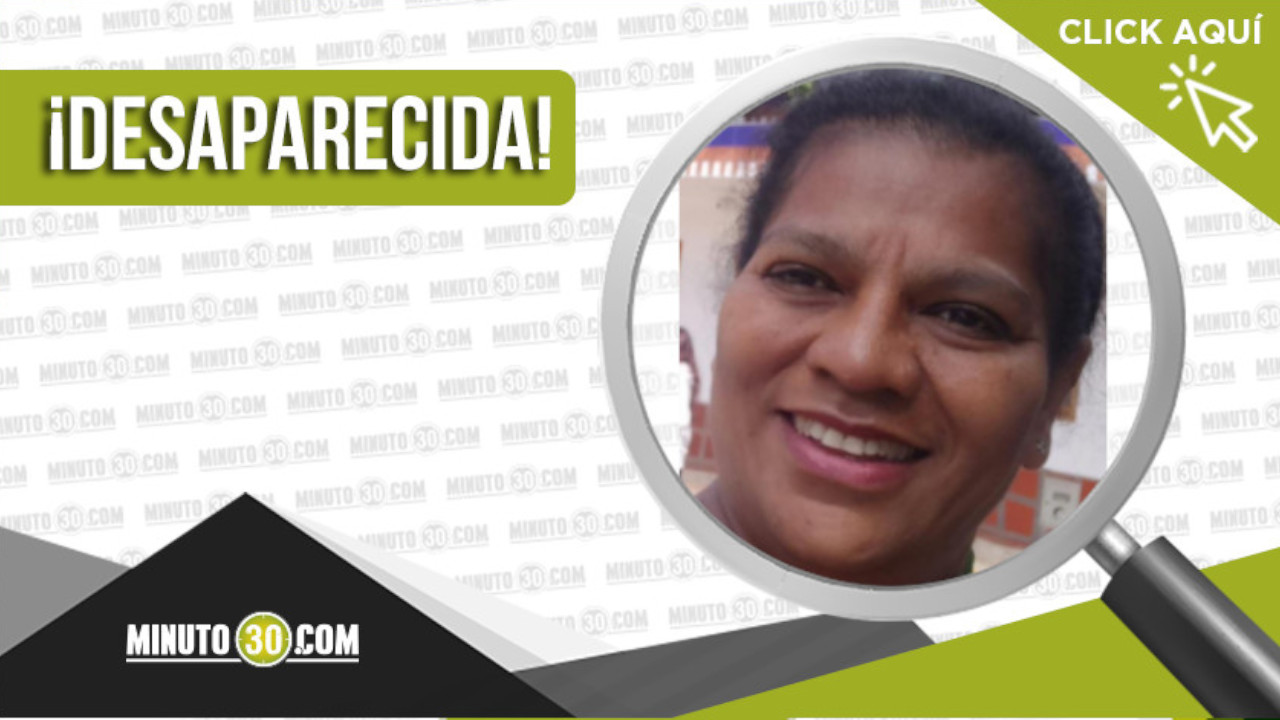 María Stella Cassiani Sierra está desaparecida