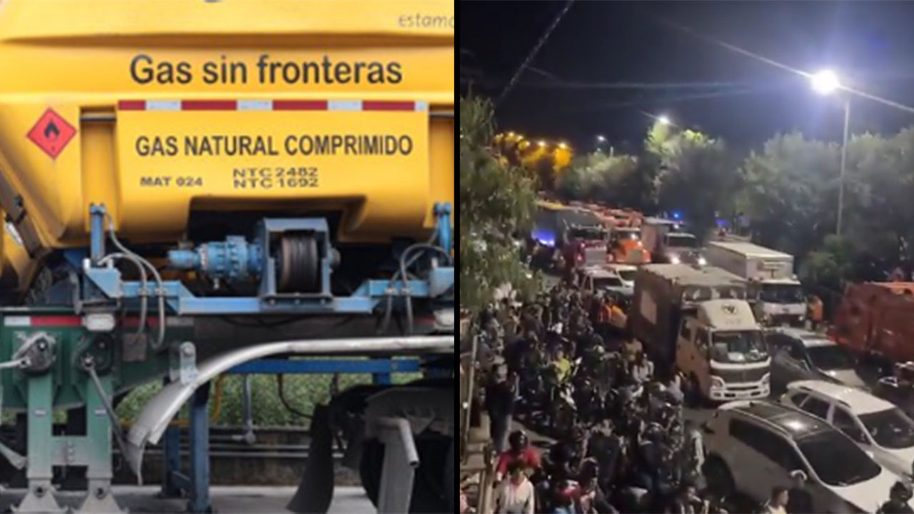 Por bloqueo en vía a la costa Atlántica habría desabastecimiento de gas