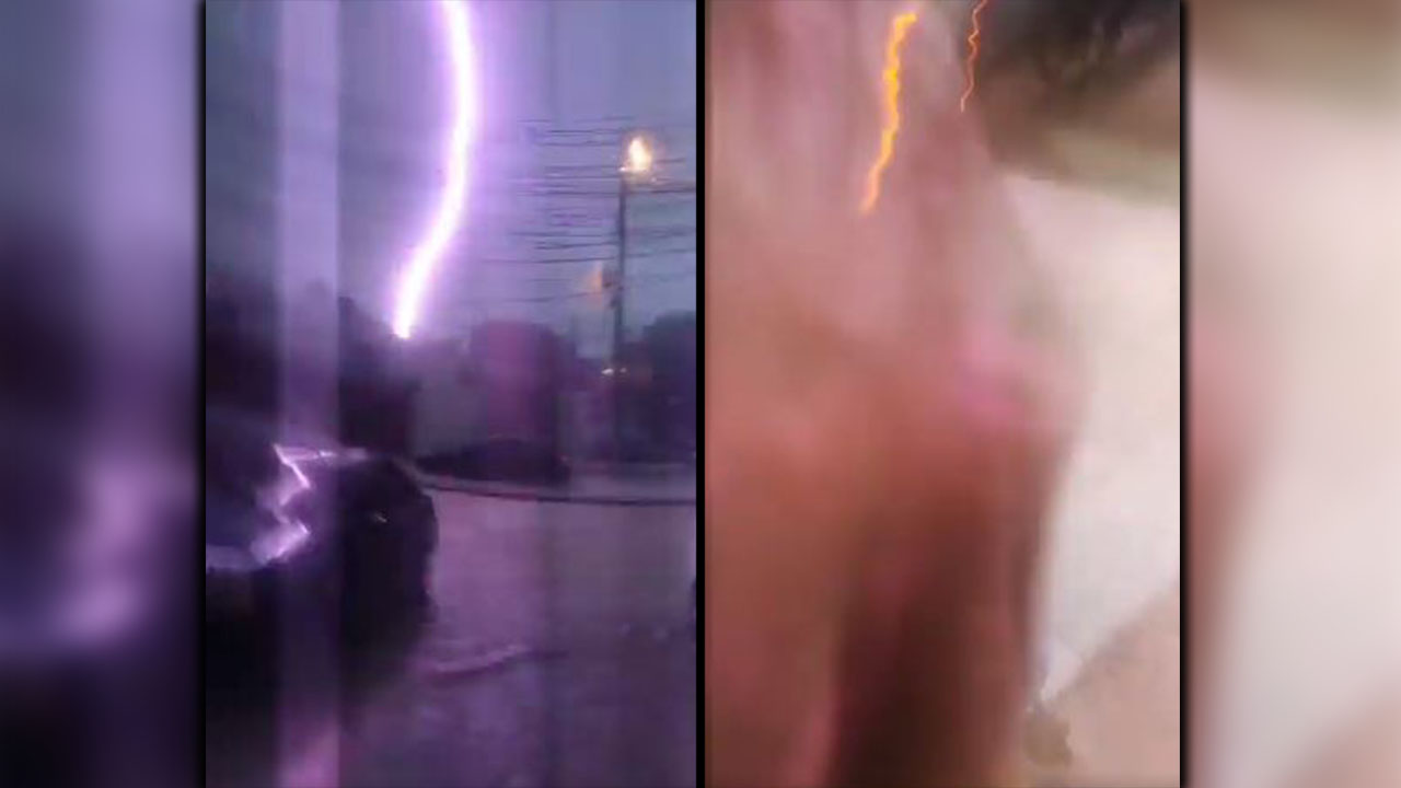 Rayo cayó en Santa Marta en pleno aguacero