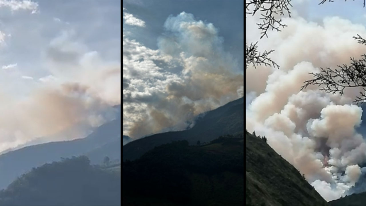 Reserva natural Santa Clara está siendo consumida por incendios