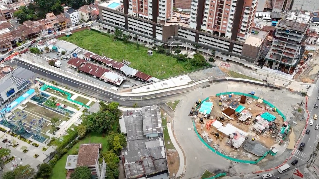 FOTOS. ‘Con toda’ avanza la obra más importante de la historia en Sabaneta