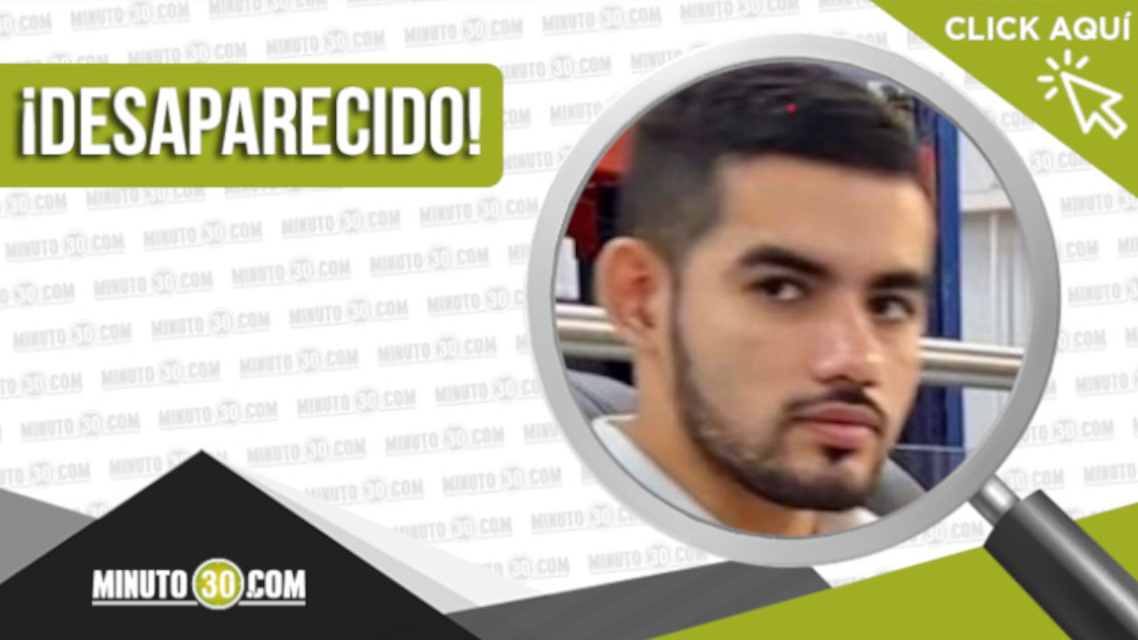 Buscan a Sebastián González Silva ¿Lo ha visto?