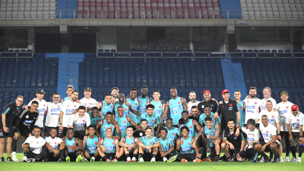Así formará la Selección Colombia