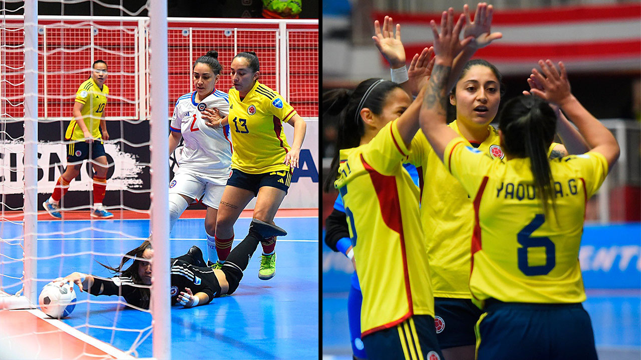 Colombia clasificó a la semifinal de la Copa América de Futsal