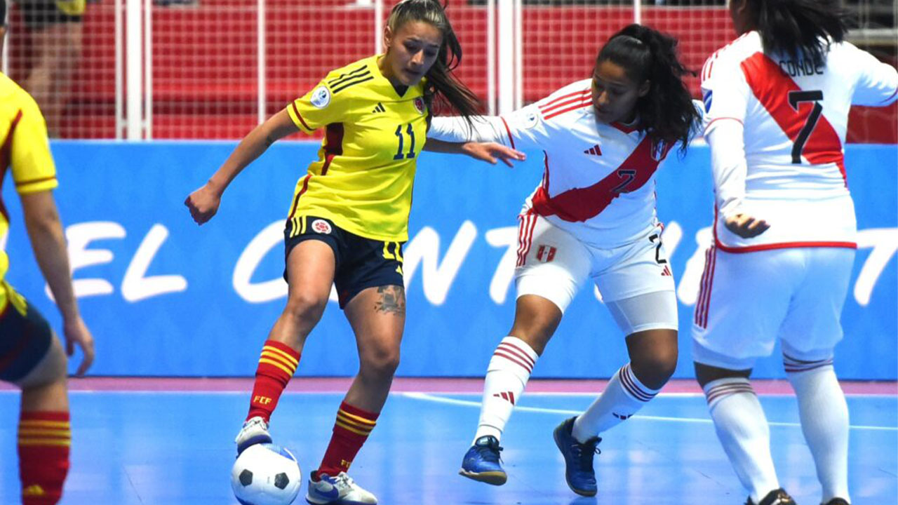 La Selección Colombia Femenina de Futsal empezó goleando