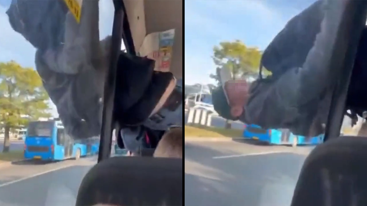 Ladrón se atrancó