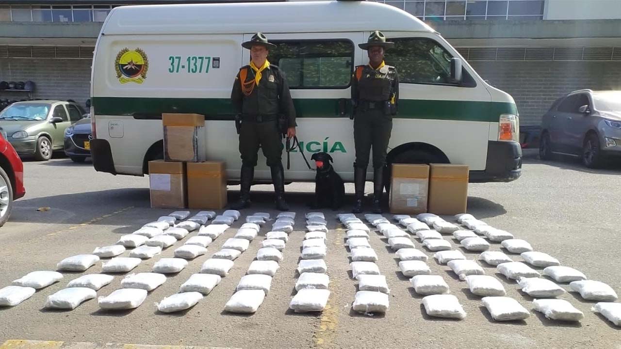 En Medellín incautaron 100 kilos de marihuana y más de 400 dosis de droga