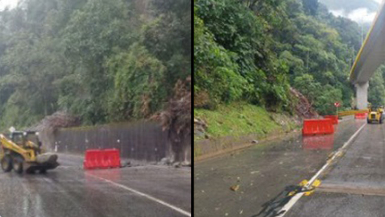 Vía Bogotá - Villavicencio amaneció cerrada este lunes