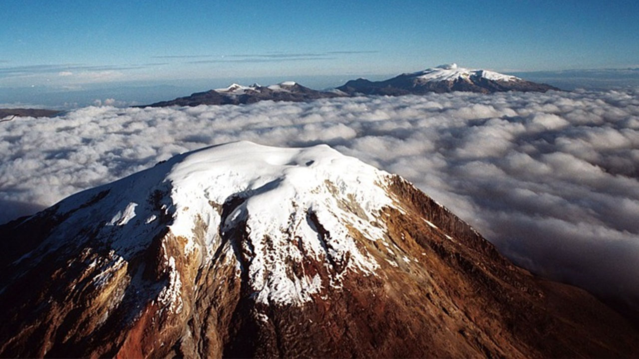 Nevado de Santa Isabel entró en alerta amarilla