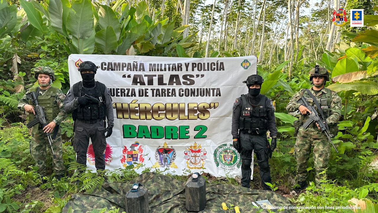 Autoridades ubicaron y destruyeron material explosivo encontrado en zona rural de Nariño