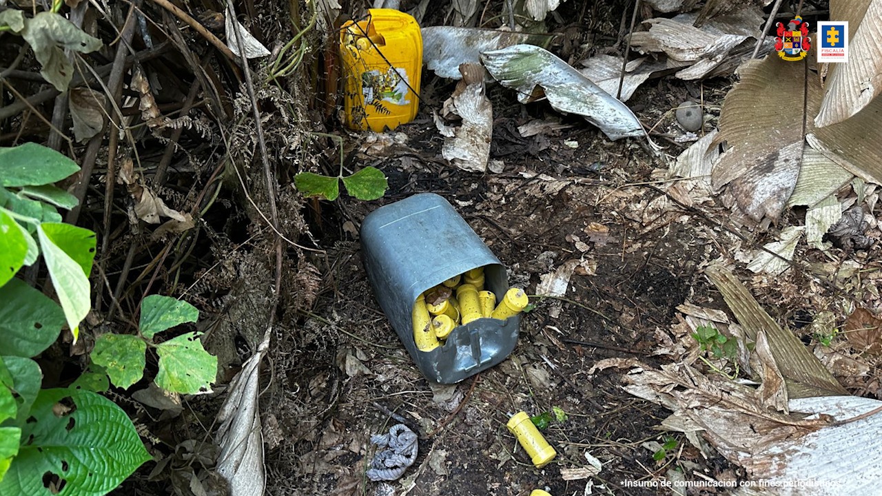 Autoridades ubicaron y destruyeron material explosivo encontrado en zona rural de Nariño