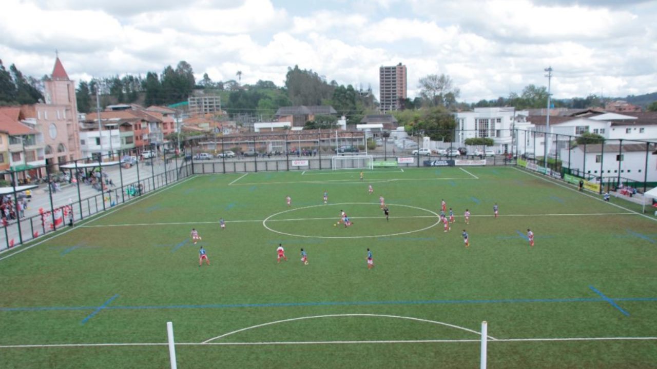 Cancha de fútbol Campo Santander