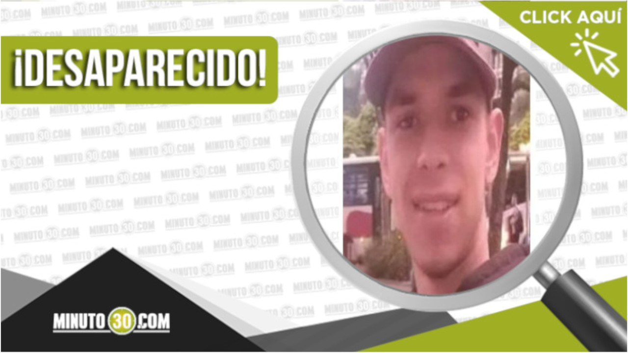 Samuel Gómez Jiménez, de 20 años, está desaparecido ¿Lo ha visto?