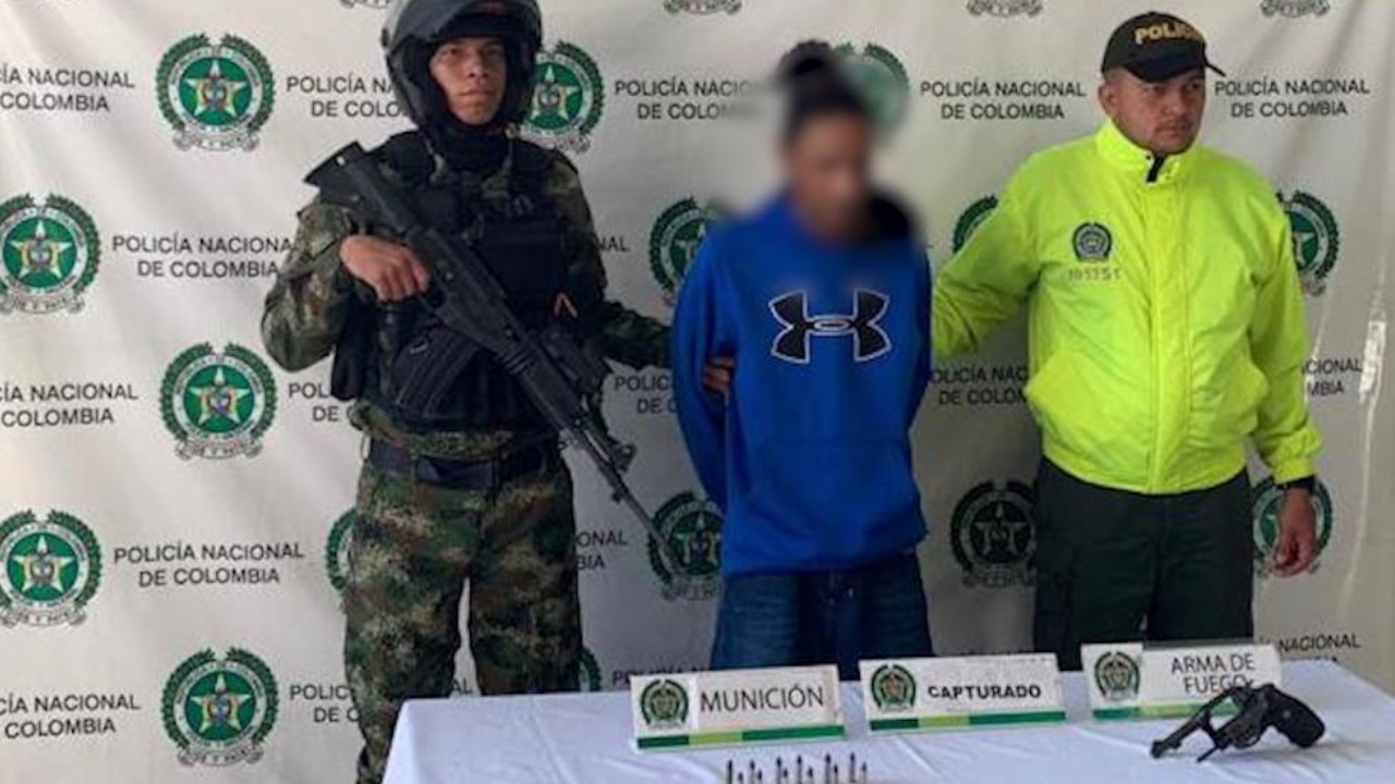 VIDEO. Cogieron al ‘Negro’ por cometer varios delitos en Itagüí