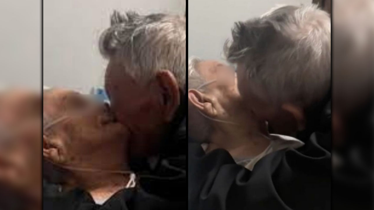 Hombre se despidió de su esposa después de 73 años casados