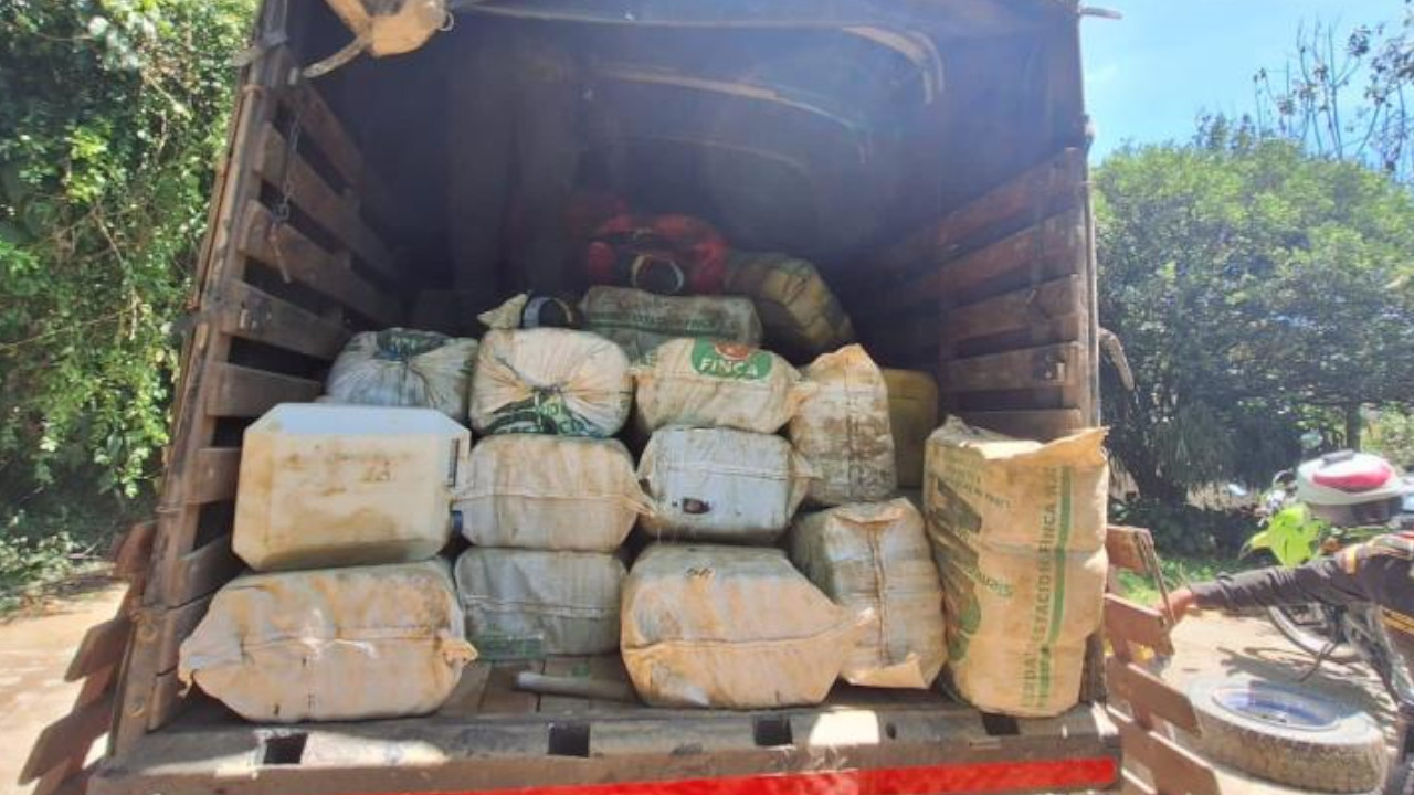 FOTOS.Una tonelada y media de marihuana que tenía un valor de $900 millones de pesos fue incautada en Antioquia