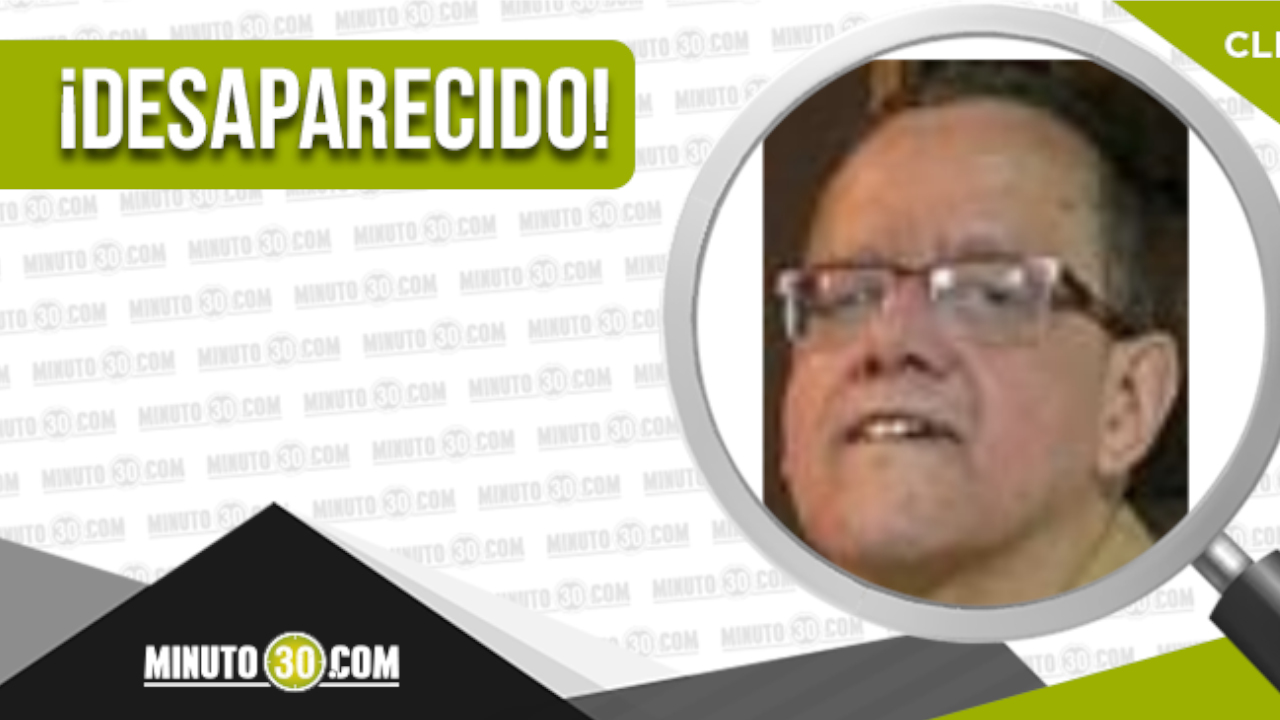 Tiberio de Jesús Correa Arboleda, está desaparecido