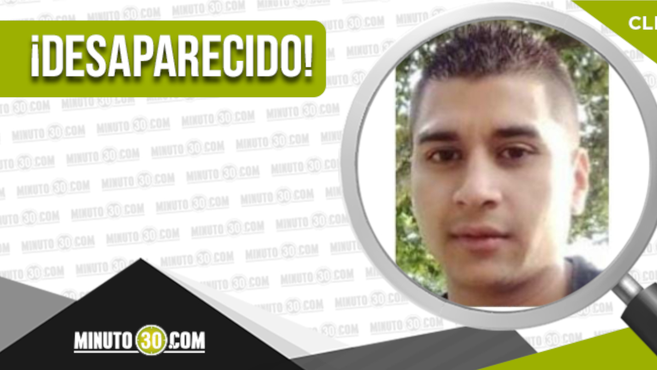 Jhonatan Villegas Vanegas está desaparecido, ¡comparte y ayuda!