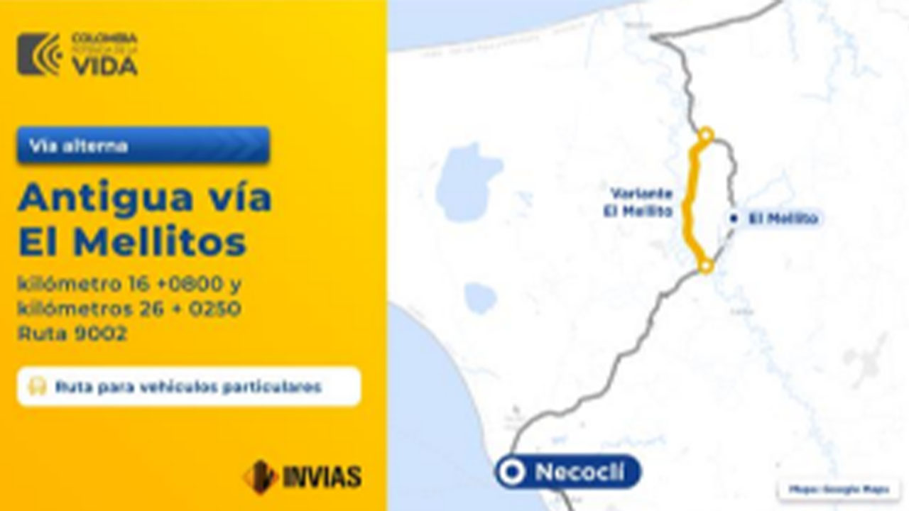 VIDEO. Personas de INVIAS atendrá emergencia en el sector El Mellitos, vía Necoclí - Arboletes 3 Personas de INVIAS atendrá emergencia en el sector El Mellitos, vía Necoclí - Arboletes