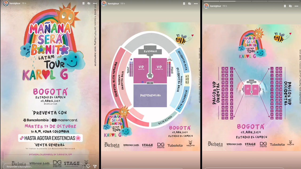 Los memes que dejó los precios del concierto de Karol G en Bogotá