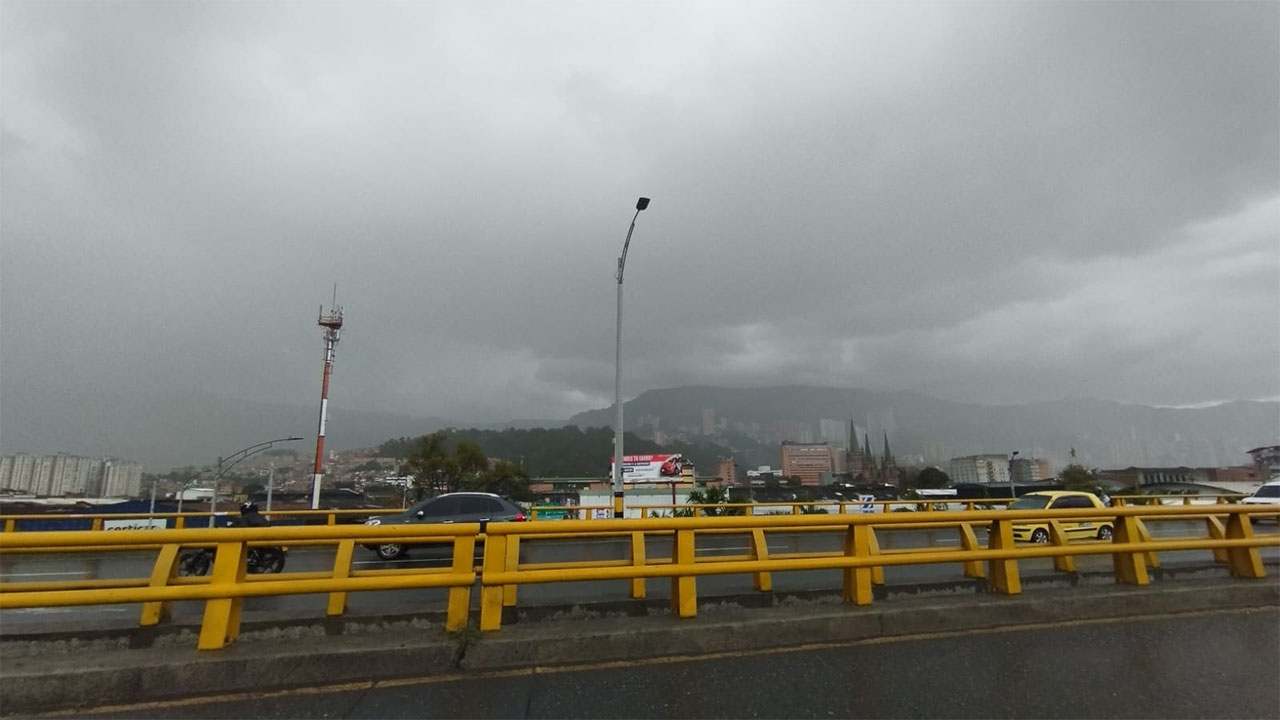 Reportan vientos fuertes y lluvias en estos municipios del Valle de Aburrá