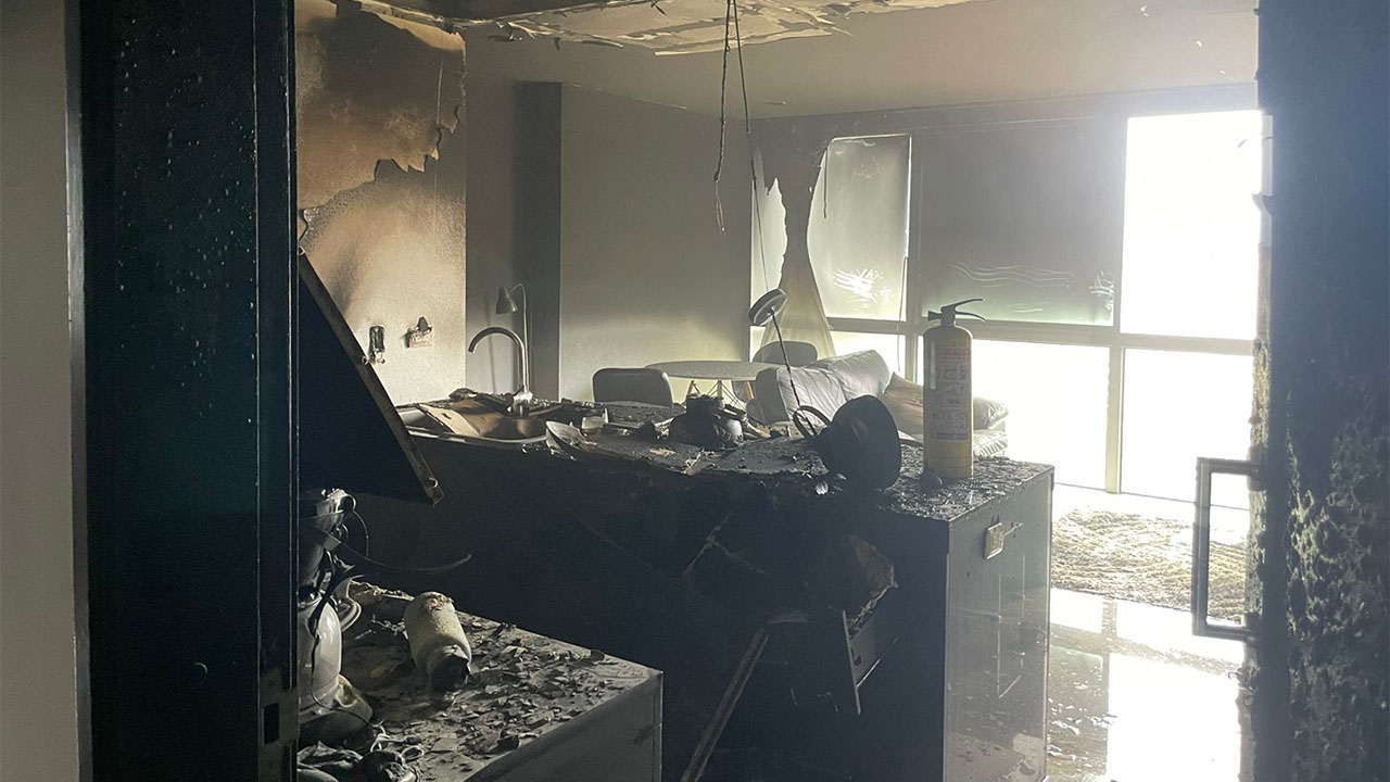 Incendió en el Poblado fue controlado, así quedó el apartamento