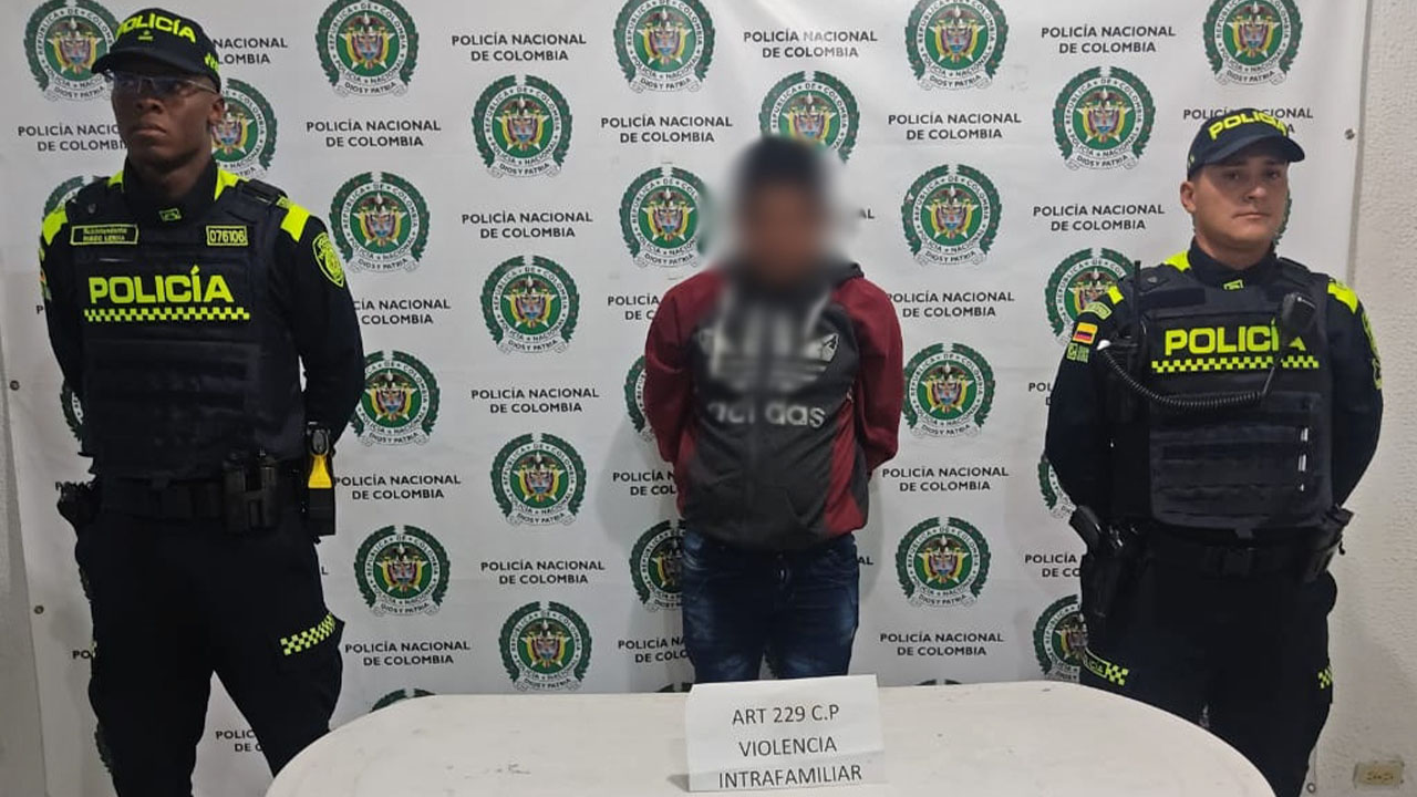 FOTOS. En Abejorral los cogieron por violencia intrafamiliar y lesiones personales