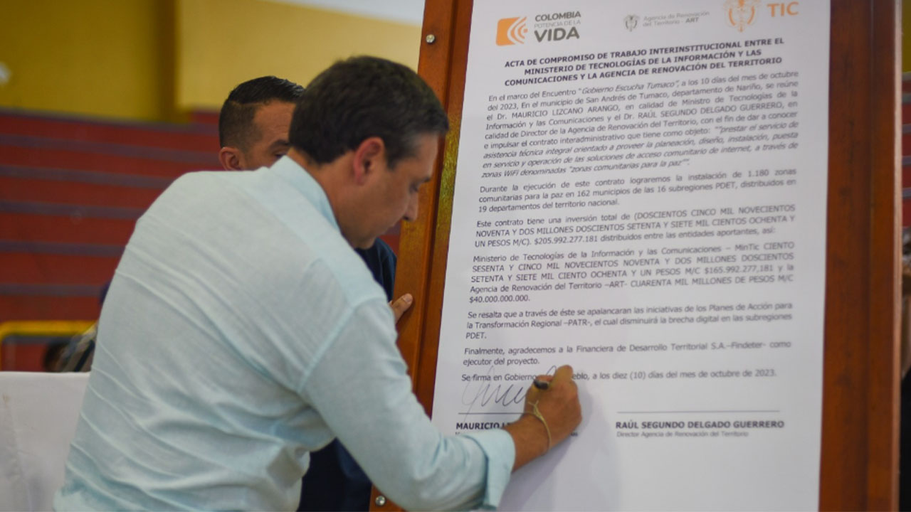 MinTIC ART, conectará mil puntos internet escuelas rurales