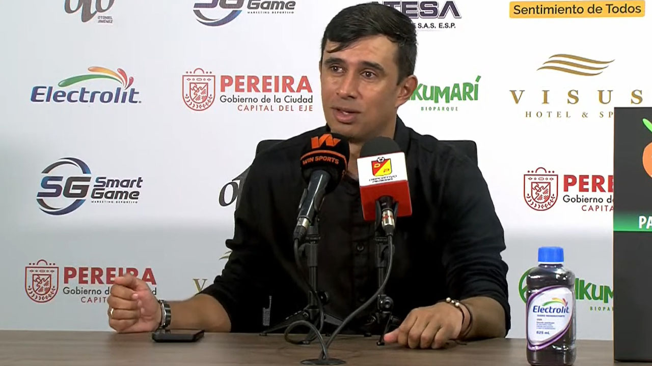 Bodmer técnico de Atlético Nacional y su 'orgullo' por el partido