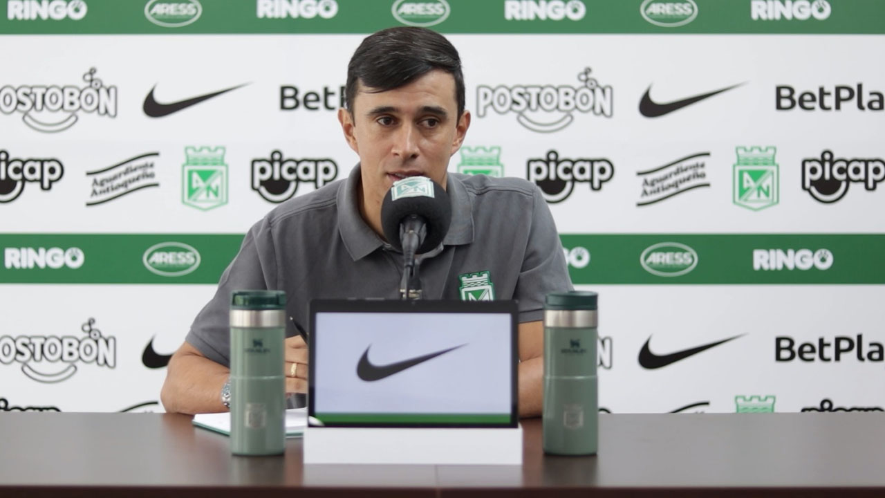 Primer partido de semifinales para Bodmer con Atlético Nacional